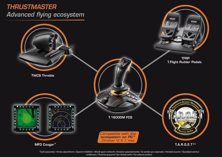 Actual product image Thrustmaster T.16000M FCS Flight Pack (PC)