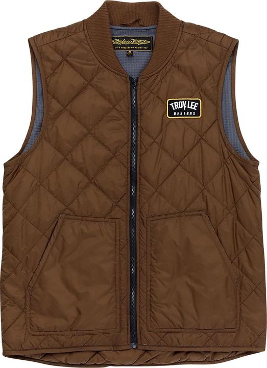 Troy Lee Designs Ruckus Ride Vest Weste, Mono, chocolate, L