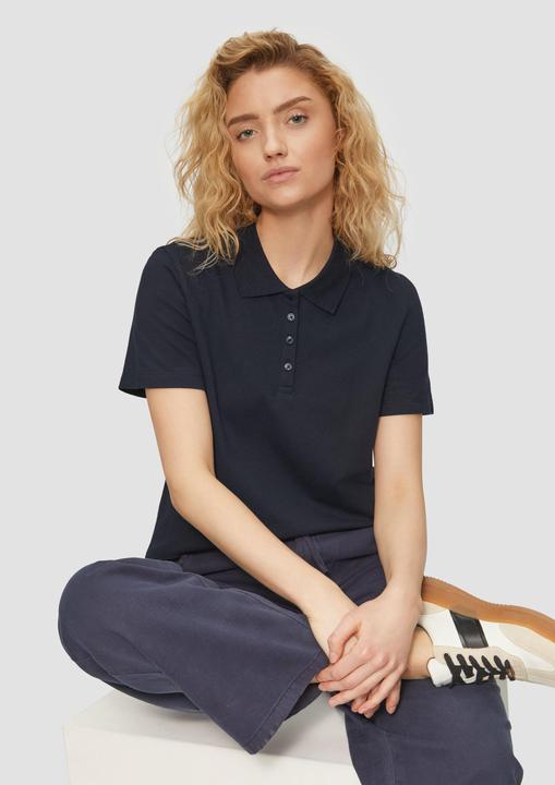 Produktbild S.Oliver Polo-Shirt Piqué-Poloshirt aus Baumwollmix (34)