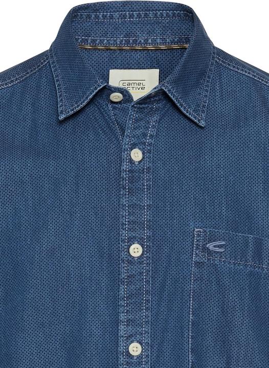 Immagine prodotto Camel Active Langarm Hemd mit Allover-Print (L)
