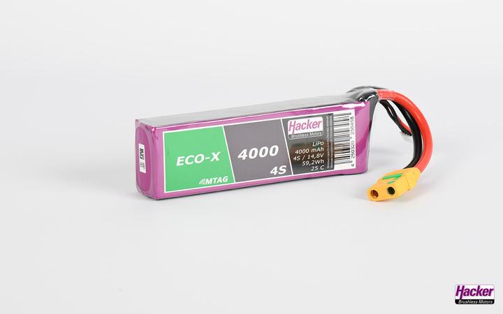 Image du produit Hacker LiPo Pack TF ECO-X 3800mAh 4S MTAG (14.80 V, 3800 mAh)