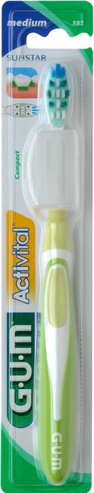 GUM SUNSTAR Activital Zahnbürste compact medium (1 x)