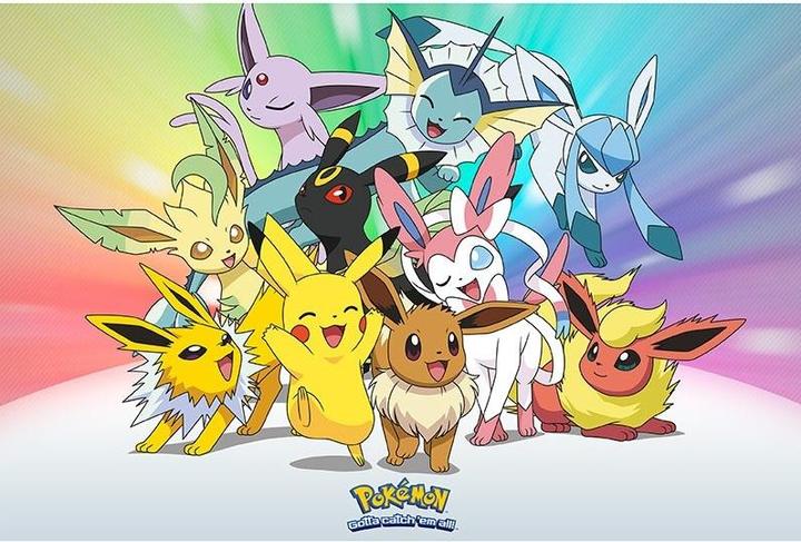 Produktbild GB Eye Pokemon - Evoli Evolution (61 x 91.50 cm)
