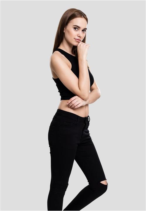 Image du produit Urban Classics Ladies Cropped Rib Top (M)
