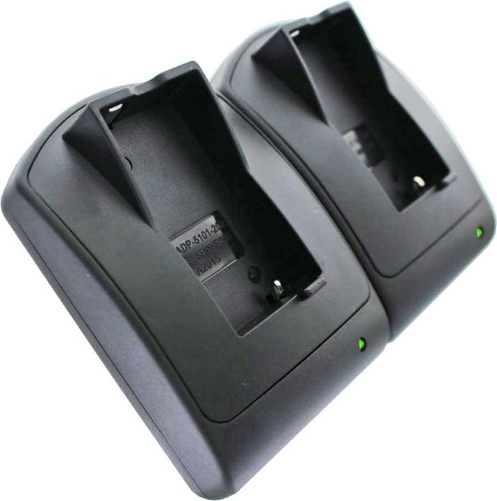 Actual product image Sennheiser Charger BA2015 battery including micro USB charging cable 2A (2 pcs., 800 mAh, Chargers without battery)