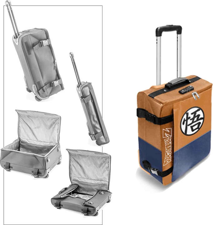 Produktbild Karactermania Foldable Cabin Suitcase Symbol