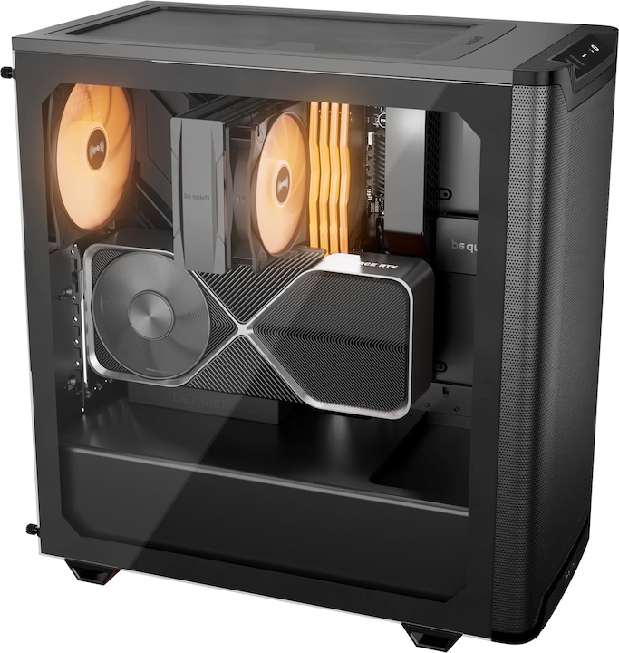 Actual product image be quiet! Pure Base 501 DX (mATX, ATX, Mini-ATX)