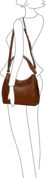 Produktbild Brics Volterra Schultertasche Leder 32 cm