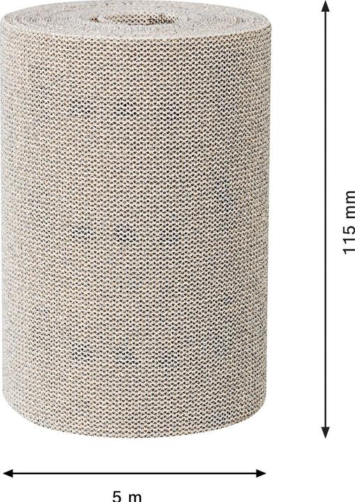 Actual product image Bosch Professional Zubehör Expert M480 Abrasive net roll, 115 mm, 5 m, G 80 (80)