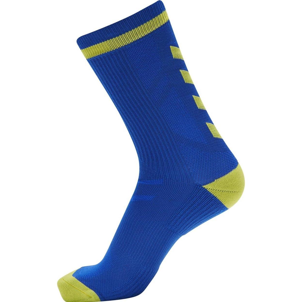 hummel, Herren, Sportsocken, Elite Indoor Sock Low (39 - 42), Blau