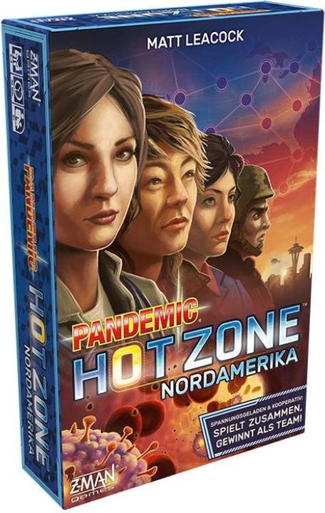 Immagine prodotto Z-Man Games Gioco per famiglie Pandemic Hot Zone: Nord America (Tedesco)