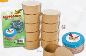 Actual product image Folia Cardboard boxes NATURE, MINI (Gift box, 1 x)