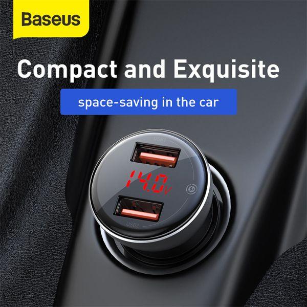 Produktbild Baseus Dual USB KFZ Auto Ladegerät