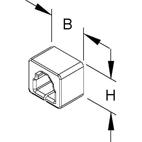 Thumbnail - Niedax, Leitungsführung Zubehör, Endschutzring