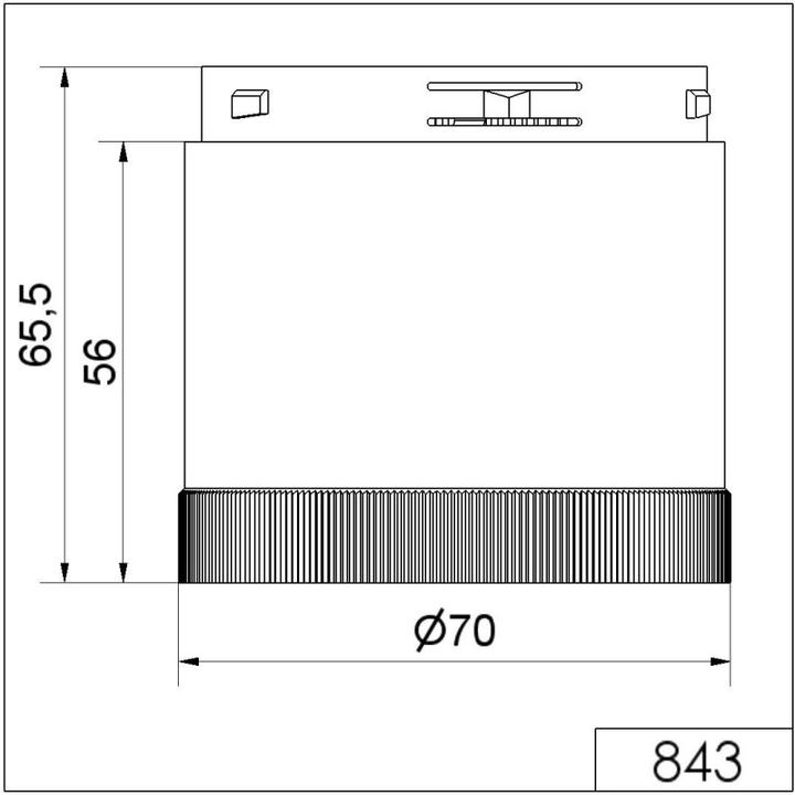 Actual product image Werma LED flashing light element