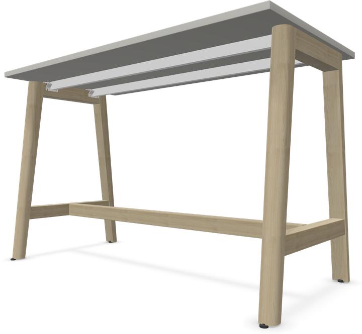 Actual product image Narbutas Nova Wood high table (140 x 70 x 90 cm)