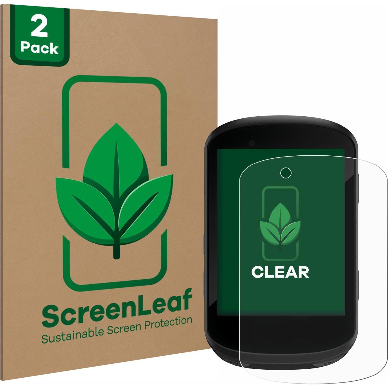 ScreenLeaf, Fahrzeug Navigation Zubehör, Schutzfolie nachhaltiger Displayschutz Displayschutzfolie Folie Klar Transparen...
