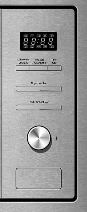 Produktbild PKM Einbau Mikrowelle MW820-EBM BxHxT 59,5 x 38,2 x 34,4 cm (20 l)