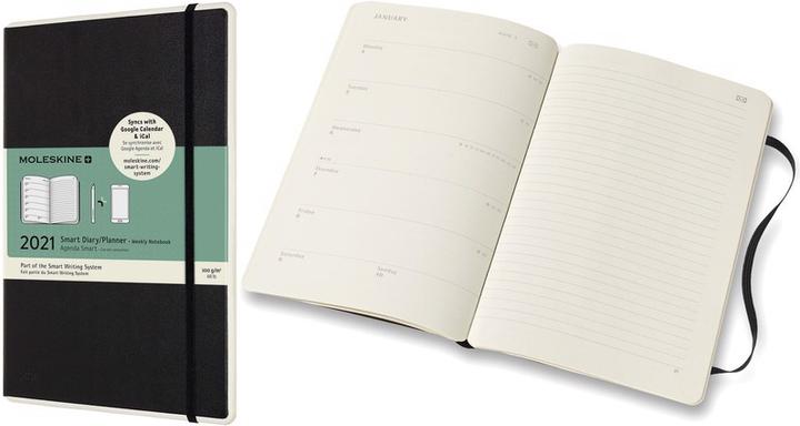 Produktbild Moleskine Taschenagenda Smart (A5, Englisch)