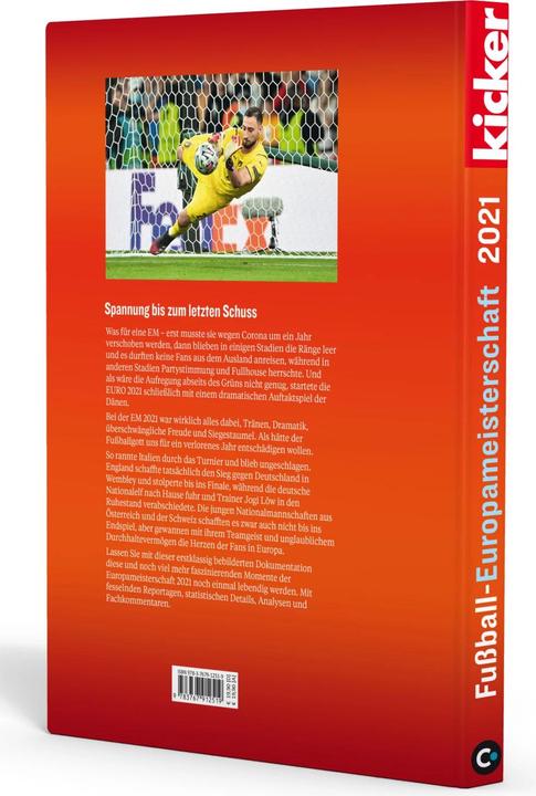 Produktbild Fussball-Europameisterschaft 2021 (Deutsch, kicker sportmagazin, Sven Simon, 2021)