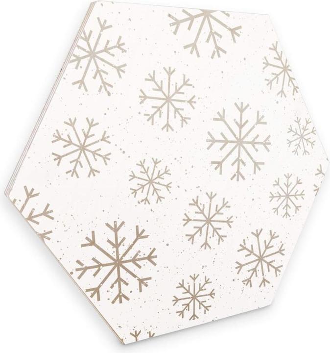Produktbild Trenddeko Schneeflocken Eiskristalle (35 x 30 cm)