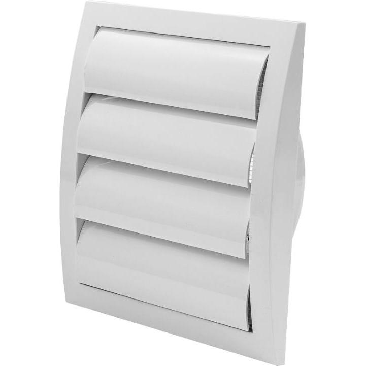 Europlast, Accessori per ventilazione, GRIGLIA CON TAPPARELLE 190X190/D150, BIANCO
