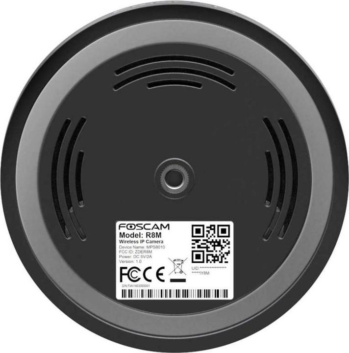 Actual product image Foscam "R8M (schwarz)" (3840 x 2160 pixels)