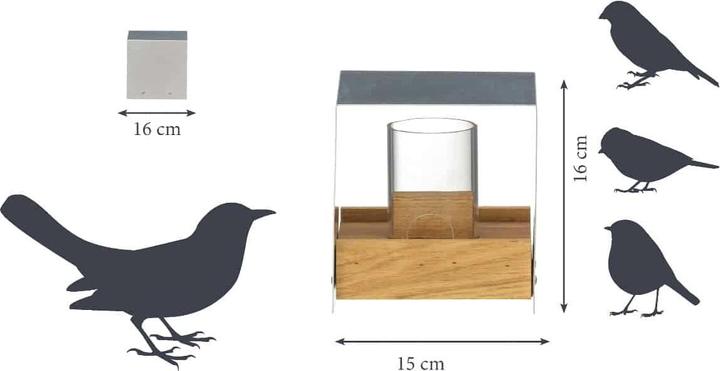 Produktbild Luxus-Vogelhaus Bauhaus II