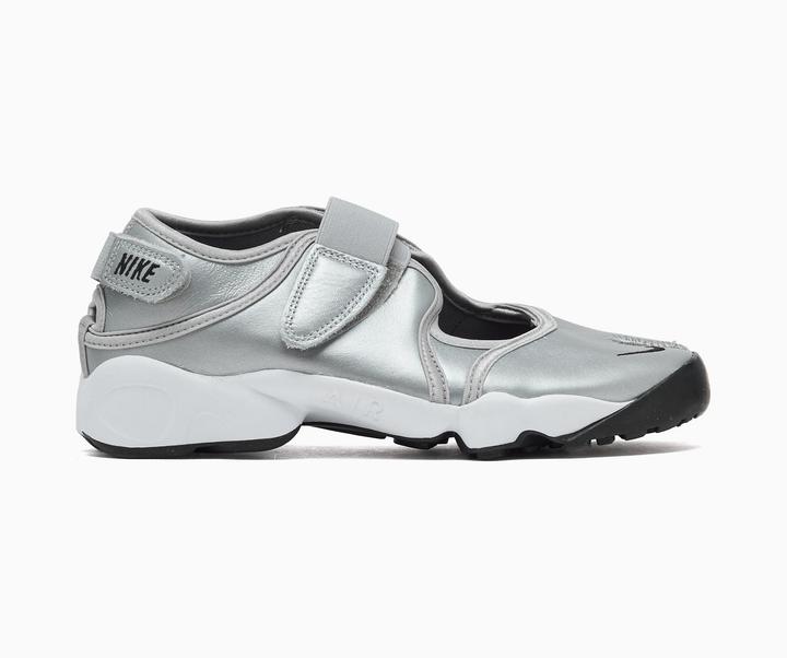 Image du produit Nike Air Rift Leather Metallic Silver Sail (Women's) (35.5)