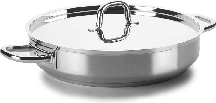 Lacor 54645 (45 cm, Paella Pfanne, Edelstahl)
