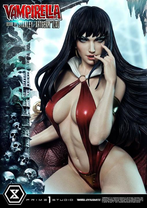 Produktbild Prime 1 Studio Dynamite Entertainment statuette 1/3 Vampirella Design by Stanley Artgerm Lau Bonus Version 55 cm