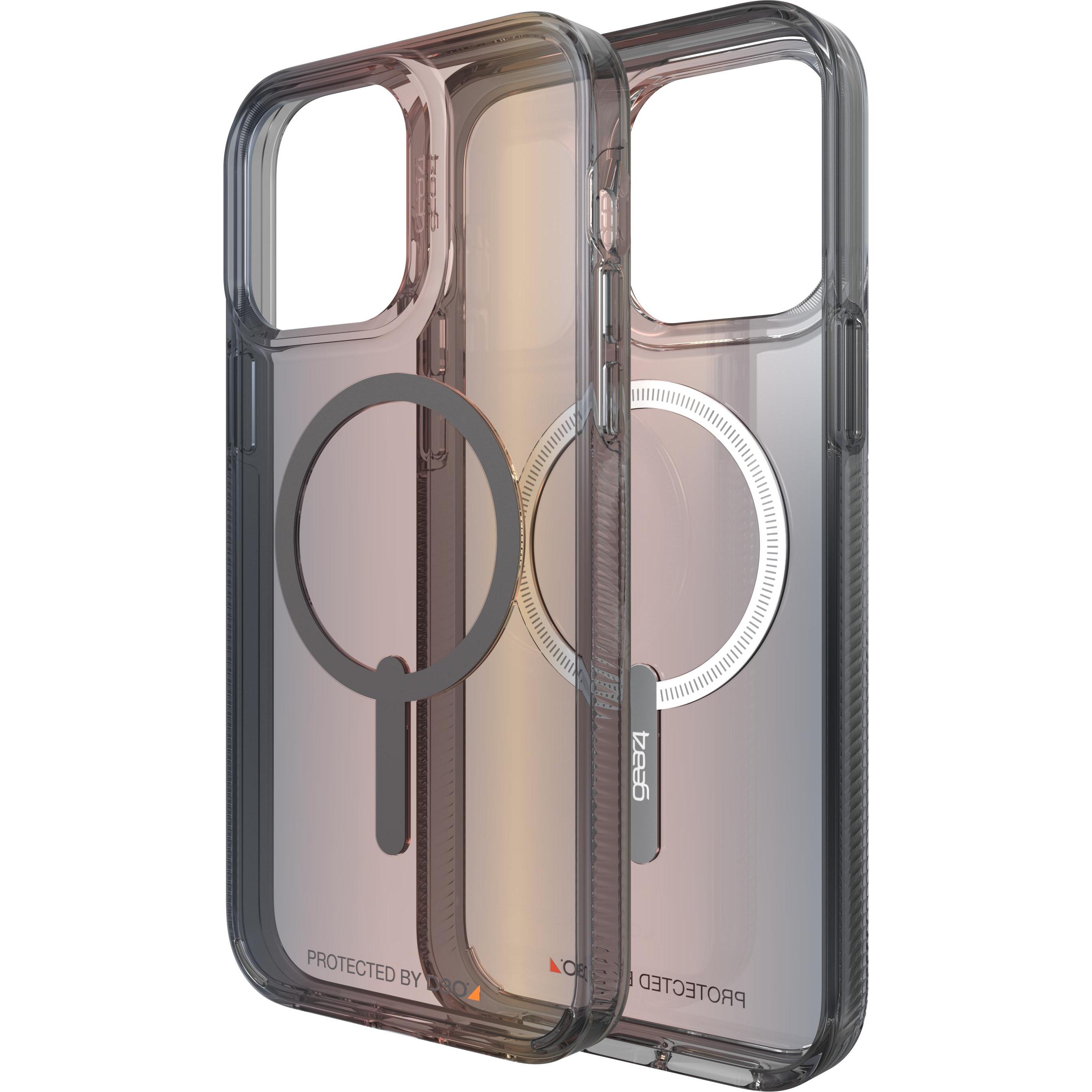 Zagg Gear4 Cases Milan Snap Apple (Apple iPhone 14 Pro Max), Smartphone Hülle, Rot
