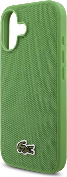 Productafbeelding Lacoste - Hardcase Iconic Petit Pique MagSafe (LCHMP17SPVCN) - iPhone 17 - Green (Apple iPhone 17)