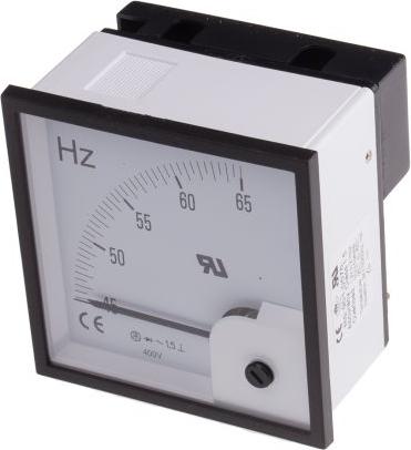 Image du produit Rs Pro Fréquencemètre 96x96 90 deg scale 400V