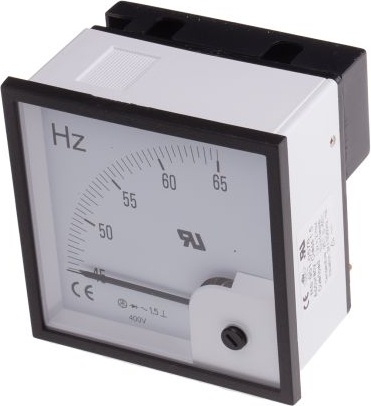Produktbild Rs Pro Frequency Meter 96x96 90 deg scale 400V
