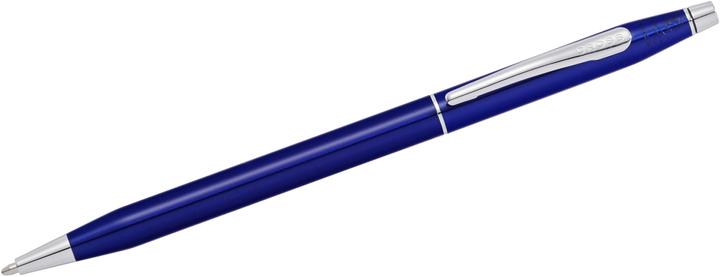 Actual product image Cross Classic Century Stylo-bille laque bleu (Chromed, Blue, 1 x)