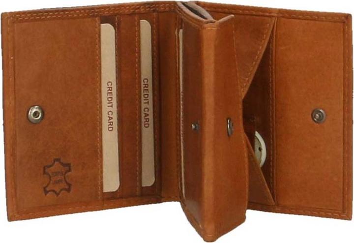 Actual product image Hill Burry Herren Geldbörse Aus Echtleder - Torino Nova Modell - Casual - 10.0 X 9.0 X 2.0 Cm