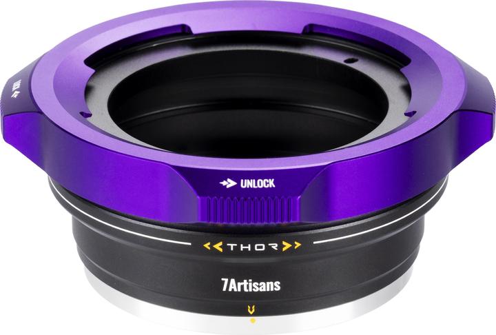 Produktbild 7artisans PL 4 In 1 Lens Adapter E/L/RF/Z Mount Purple
