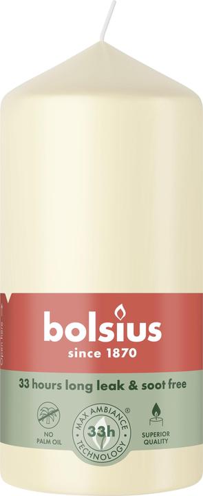 Bolsius Stumpenkerze 120/58mm Perle