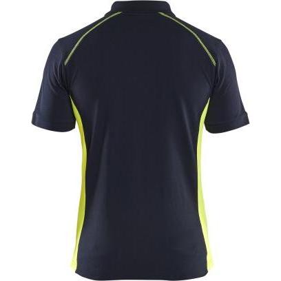Thumbnail - Blakläder, Herren, Shirt, Piqué-Poloshirt, Blau, (M)