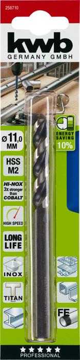 Actual product image kwb HI-NOX HSS drill 11 mm (11 mm)