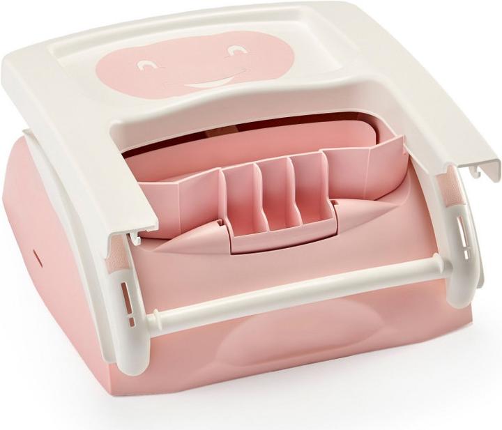 Image du produit Thermobaby Rehausseur de chaise progressif 2 en 1 rose poudré (Chaise haute Rehausseur)