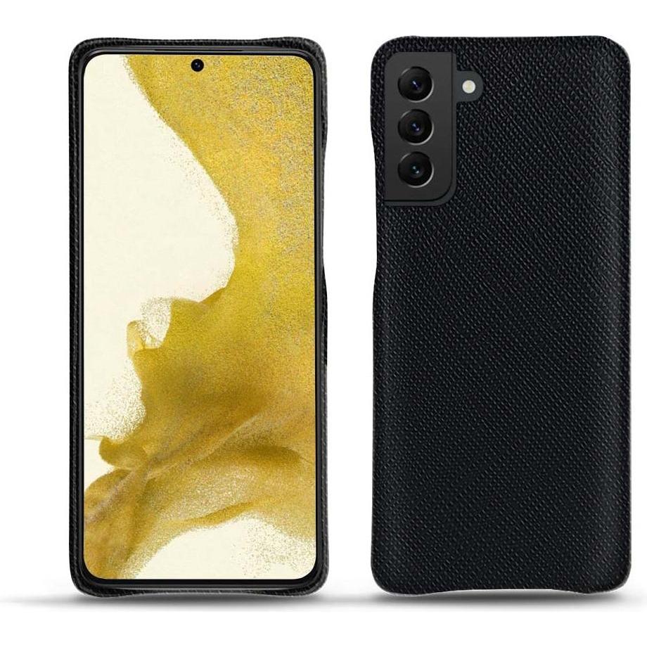 Noreve Lederschutzhülle (Samsung Galaxy S22), Smartphone Hülle, Schwarz
