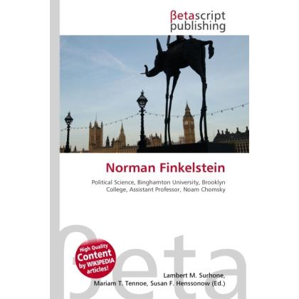Norman Finkelstein, Fachbücher