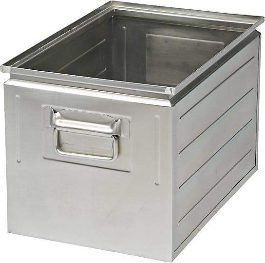 Actual product image kaiserkraft Sheet steel stacking box