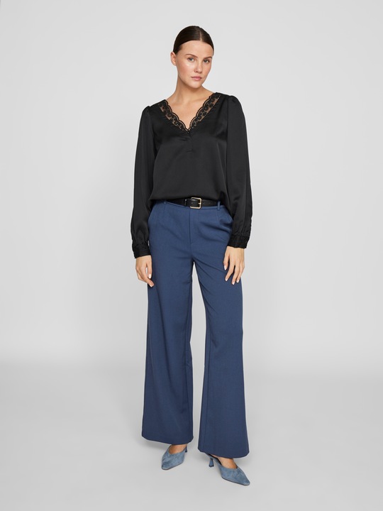 Produktbild Vila High Waist Hose mit weitem Bein (38)