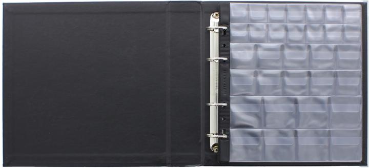 Actual product image Pagna Mnzalbum, 4-ring mechanism, black (24.50 x 25 cm)