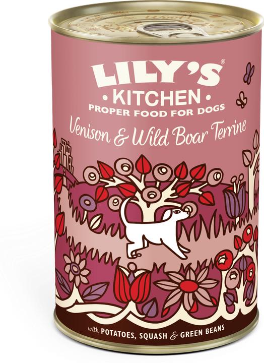 Produktbild Lily's Kitchen Venison and Wild Boar Terrine (Adult, 1 Stk., 400 g)