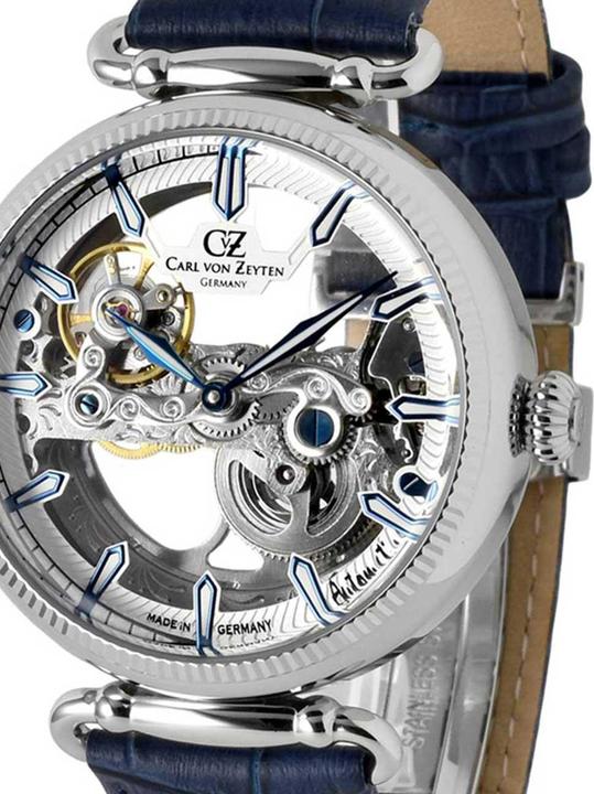 Produktbild Carl von Zeyten CVZ0031WH Elzach Automatik 42mm 5ATM (Analoguhr, 42 mm)