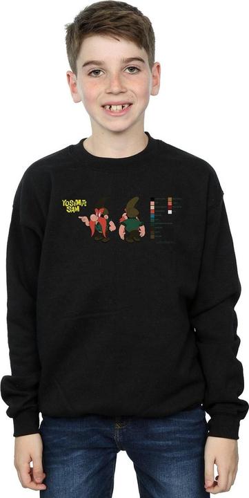 Produktbild Looney Tunes Yosemite Sam Colour Code Sweatshirt Jungen (116)